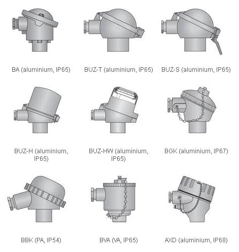 OPTITEMP Accessories  Connection Heads