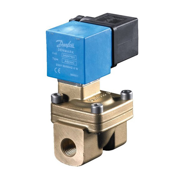 EV220W (10-22 series), NC, EPDM, Servo-operated 2/2-way solenoid valves