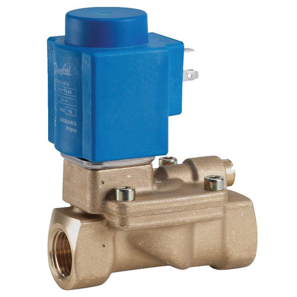 EV224B, Servo-operated 2/2-way solenoid valves for high pressure