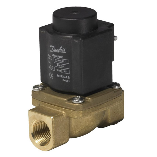 EV225B, Servo-operated 2/2-way solenoid valves for steam