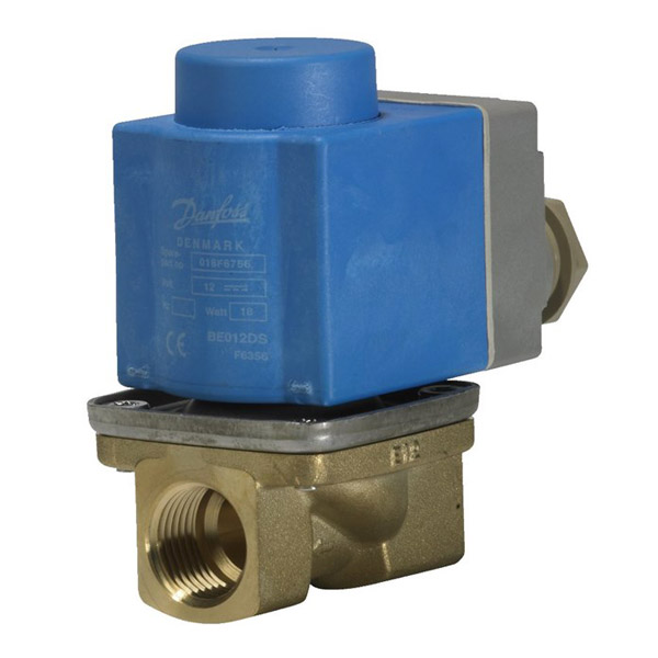 EV227B, Servo-operated 2/2-way solenoid valves